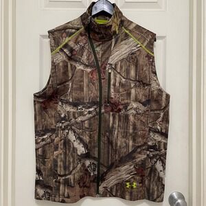 Under Armour Scent Control Camo Hunting Vest Mossy Oak Realtree Outdoors Large